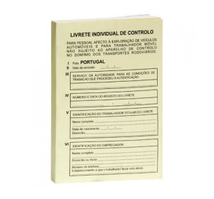 Exemplo de Livrete Individual de Controlo